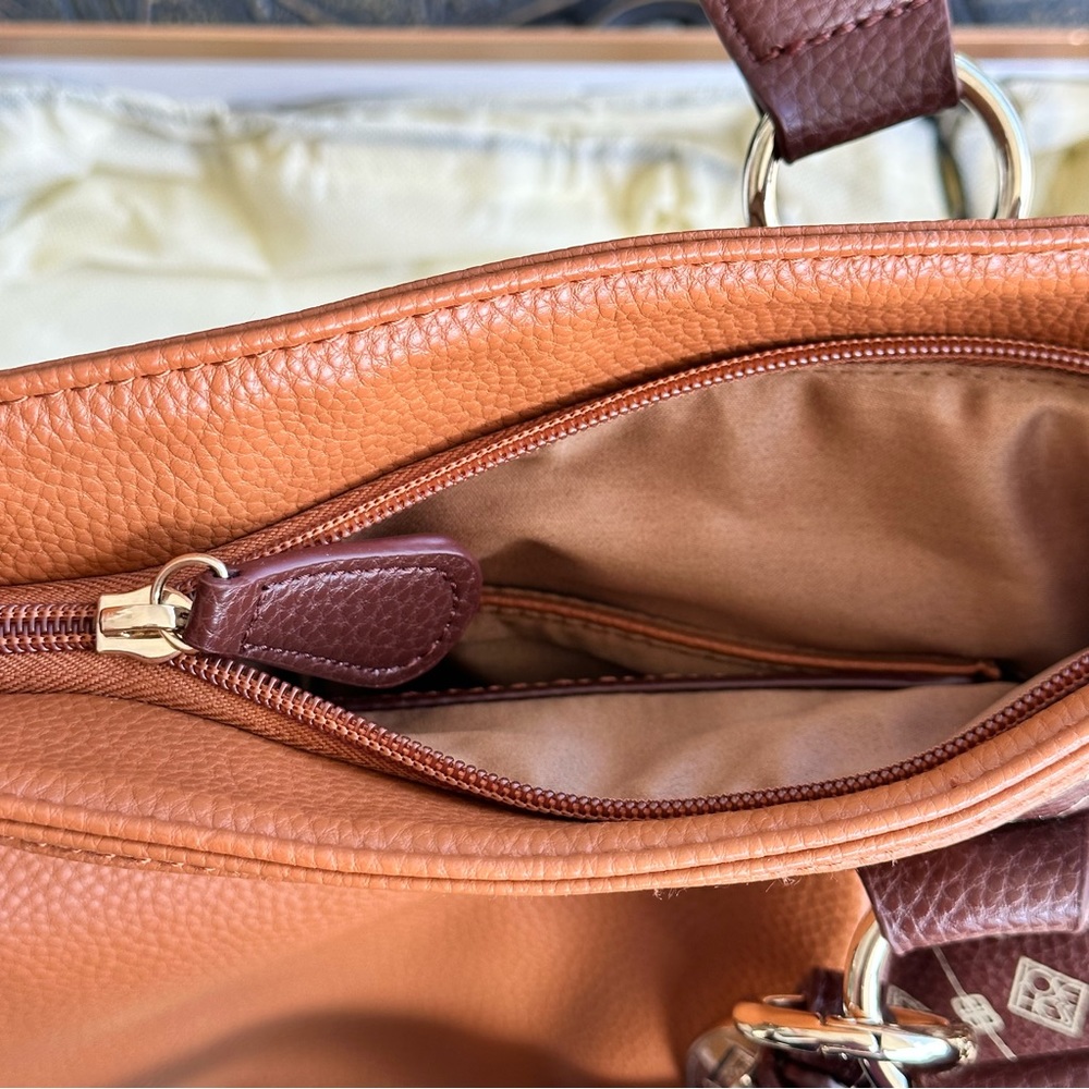 Danbury Mint Satchel “I Love You” Handbag - Picture 7 of 14